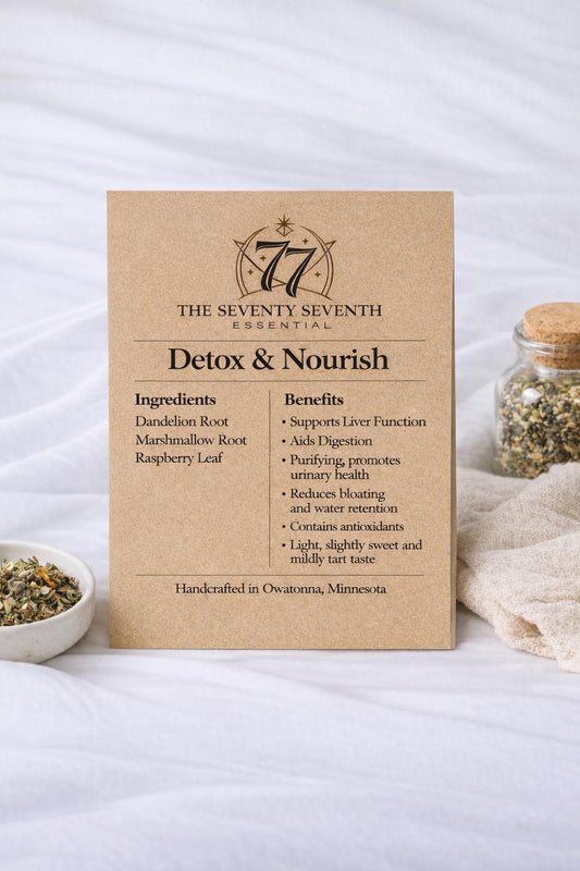 Detox and nourish loose leaf tea