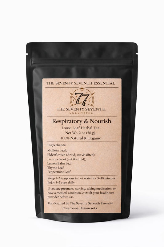 Respiratory and nourish loose leaf tea