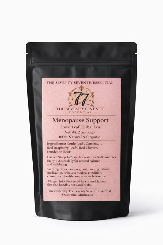 Menopause and nourish loose leaf tea