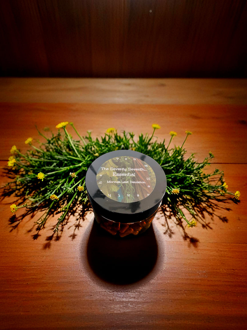 ORGANIC MORINGA LEAF AND ORGANIC DANDELION SUPPLIMENT 90 day supply